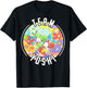 Yoshi's Crafted World Team Yoshi Piggyback Poster T-Shirt - T-Shirt | Black