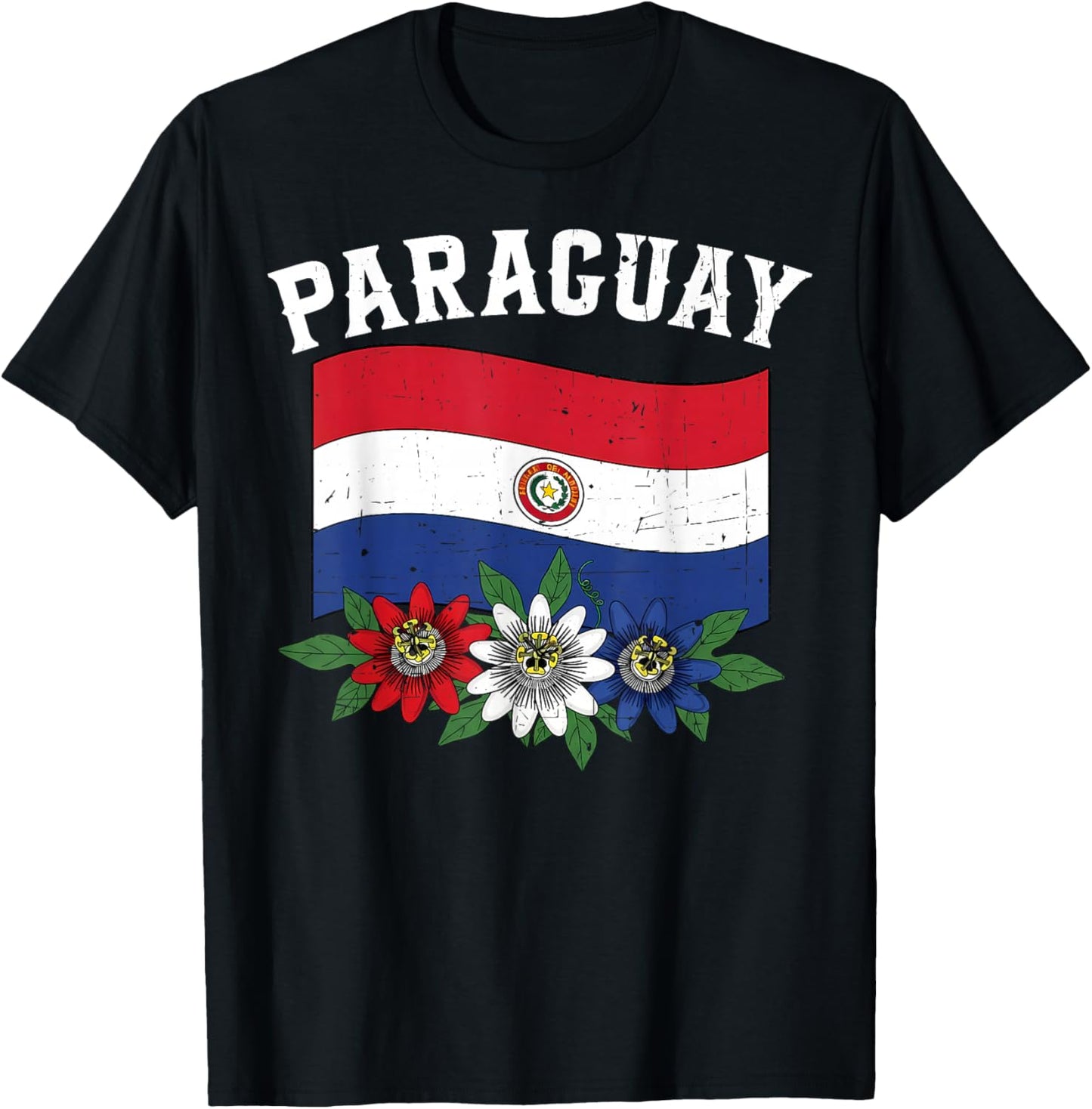 Paraguay Hispanic Heritage Month Cultura T-Shirt - T-Shirt | Black