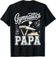 Proud Gymnastics Papa T-Shirt - T-Shirt | Black