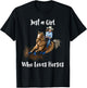 Just a Girl Who Loves Horses Western Riding Show T-Shirt - T-Shirt | Black