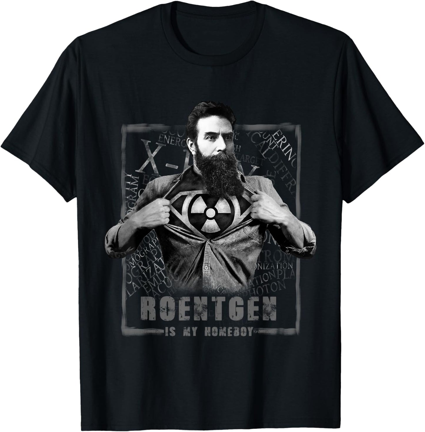 X-Ray Homeboy Shirt Gift X-Ray Tech Rad 1 T-Shirt - T-Shirt | Black