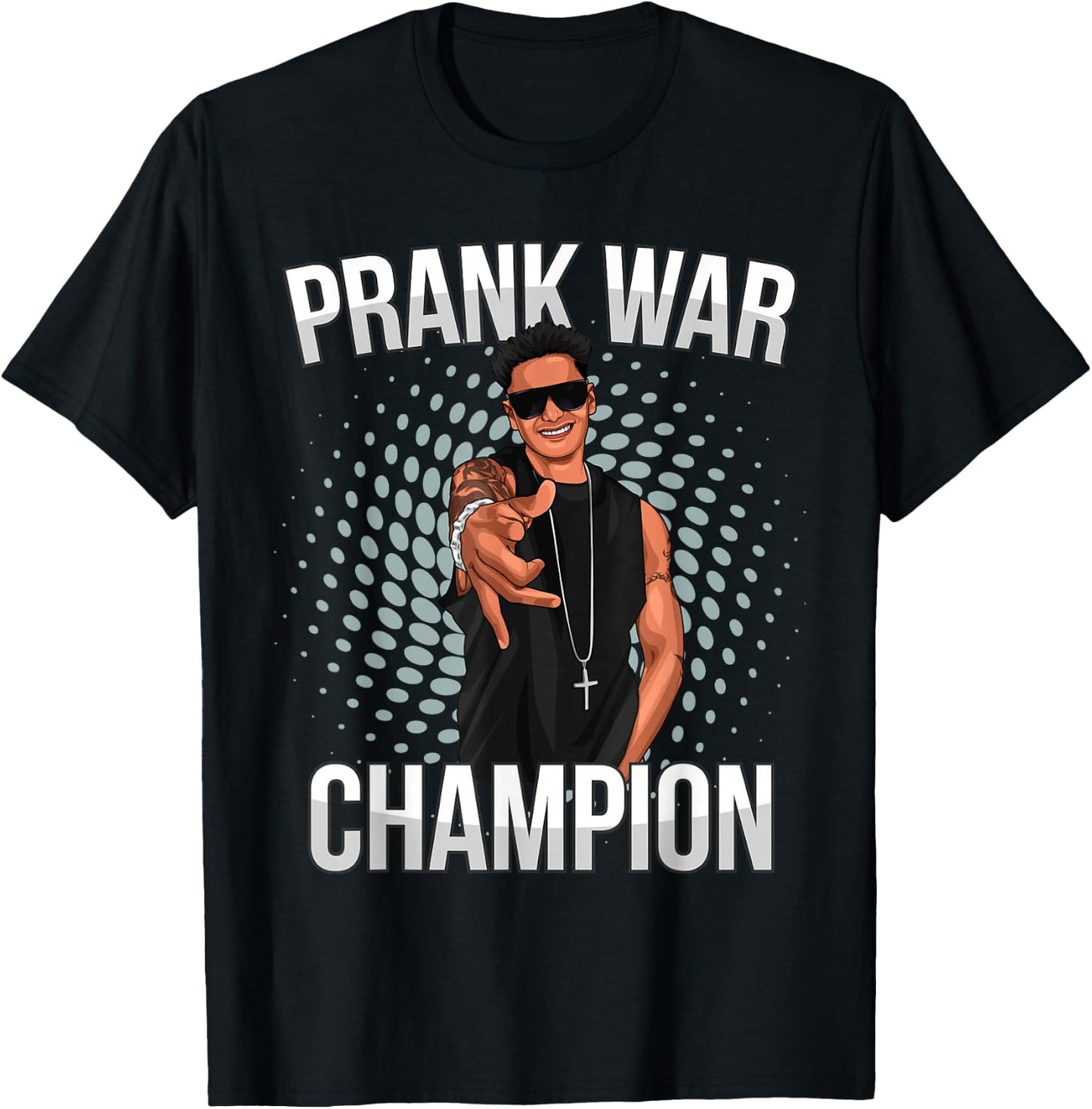 Trending Men's Prank War Champion Pauly D , Black, Small T-Shirt - T-Shirt | Black