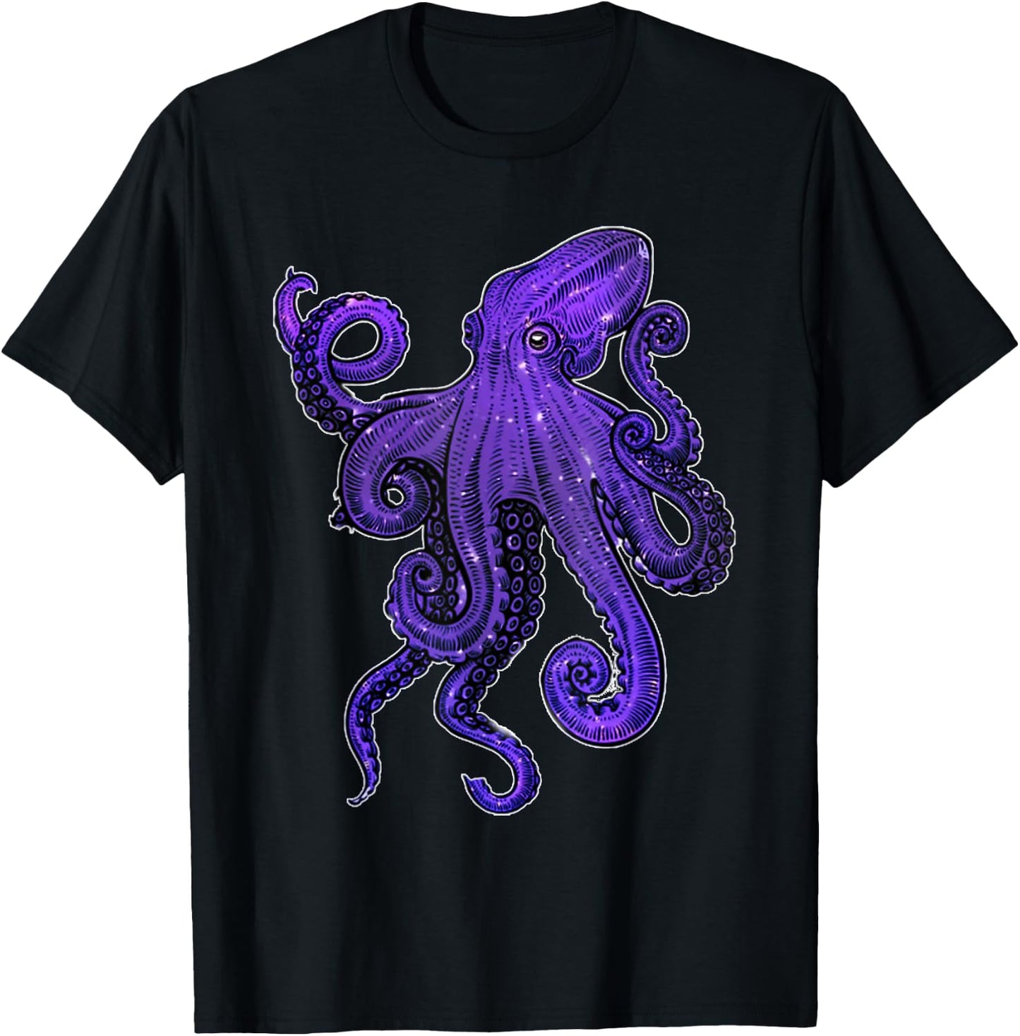New Octopus Gift women Octopus lovers Kraken T-Shirt - T-Shirt | Black