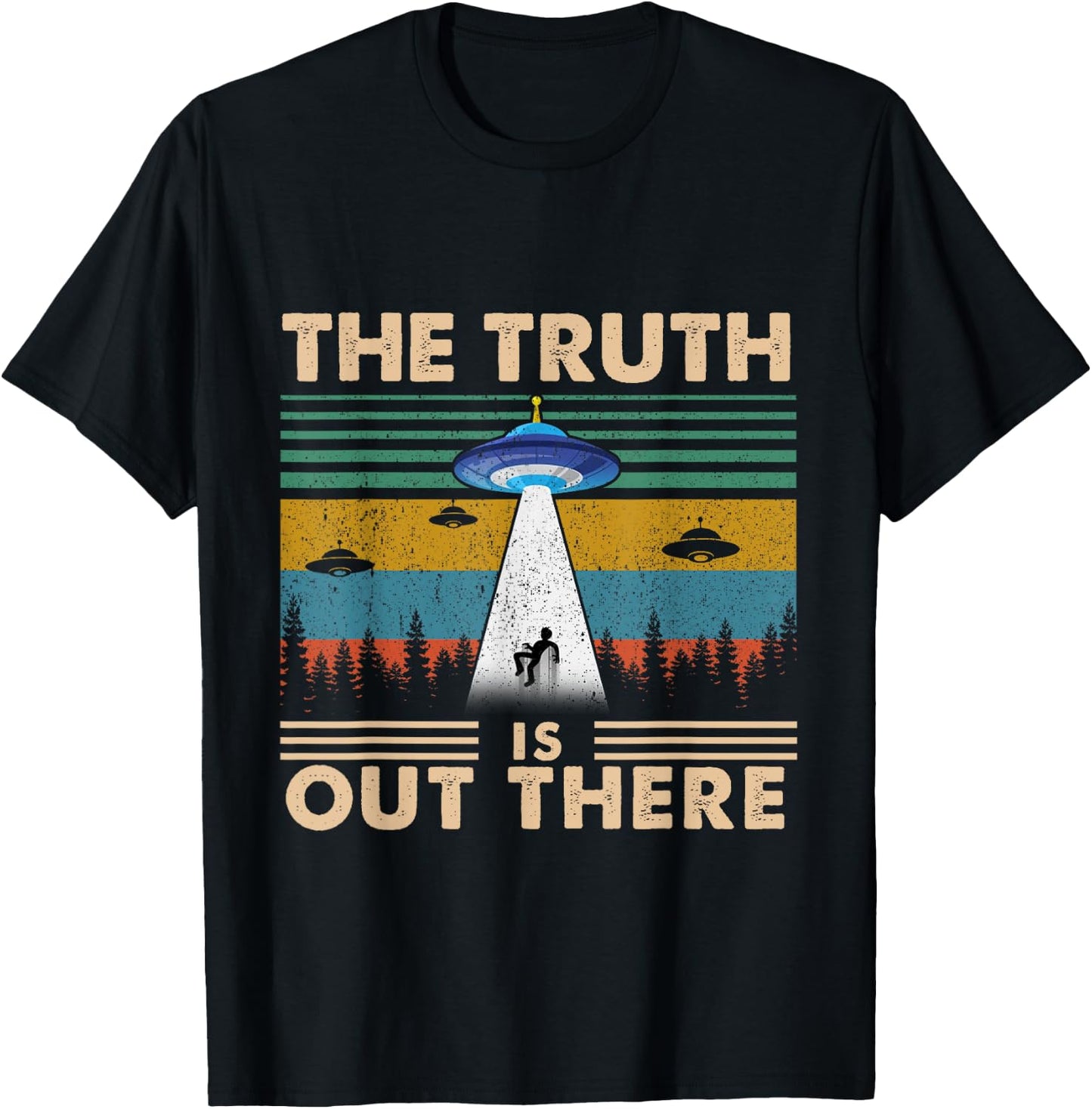 The Truth Is Out There Storm Raid Area 51 Alien T-Shirt - T-Shirt | Black