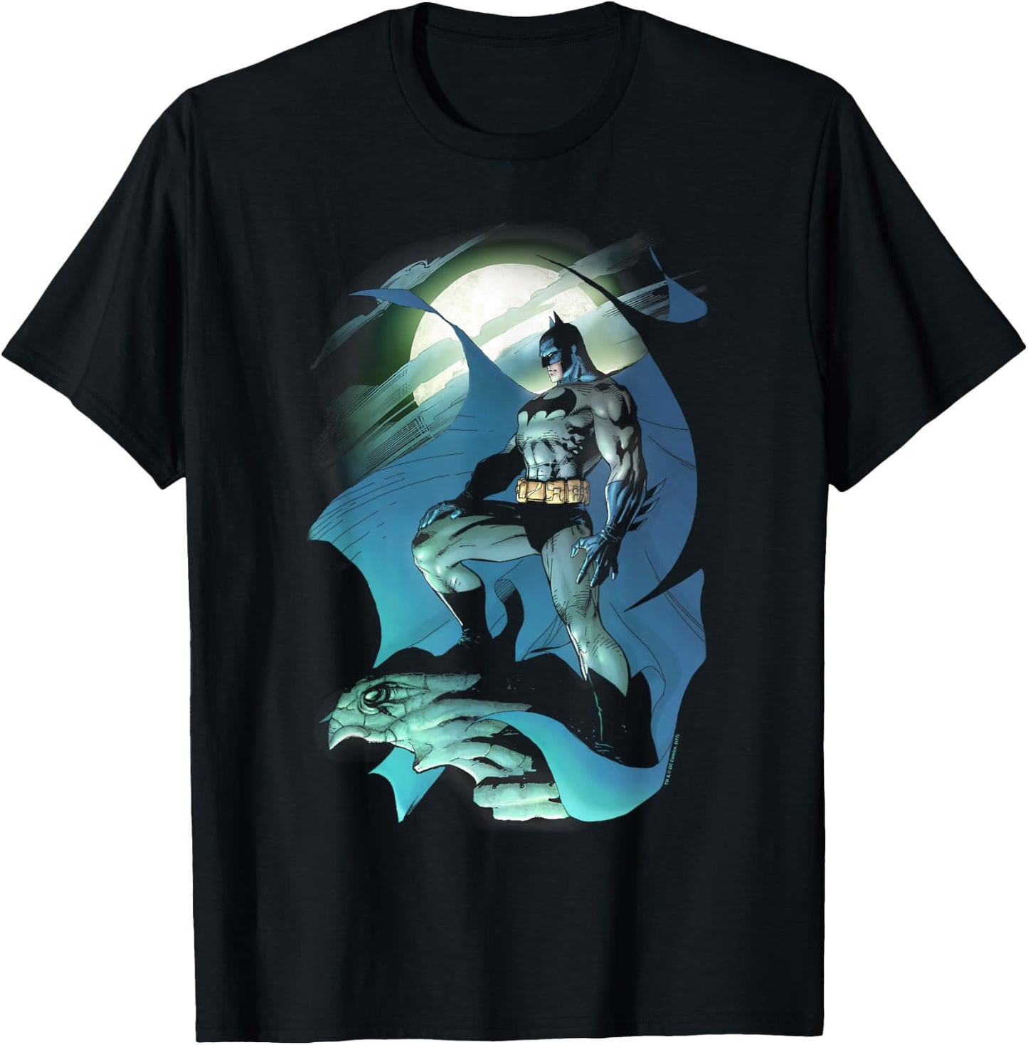 Batman Glow of the Moon T-Shirt - T-Shirt | Black
