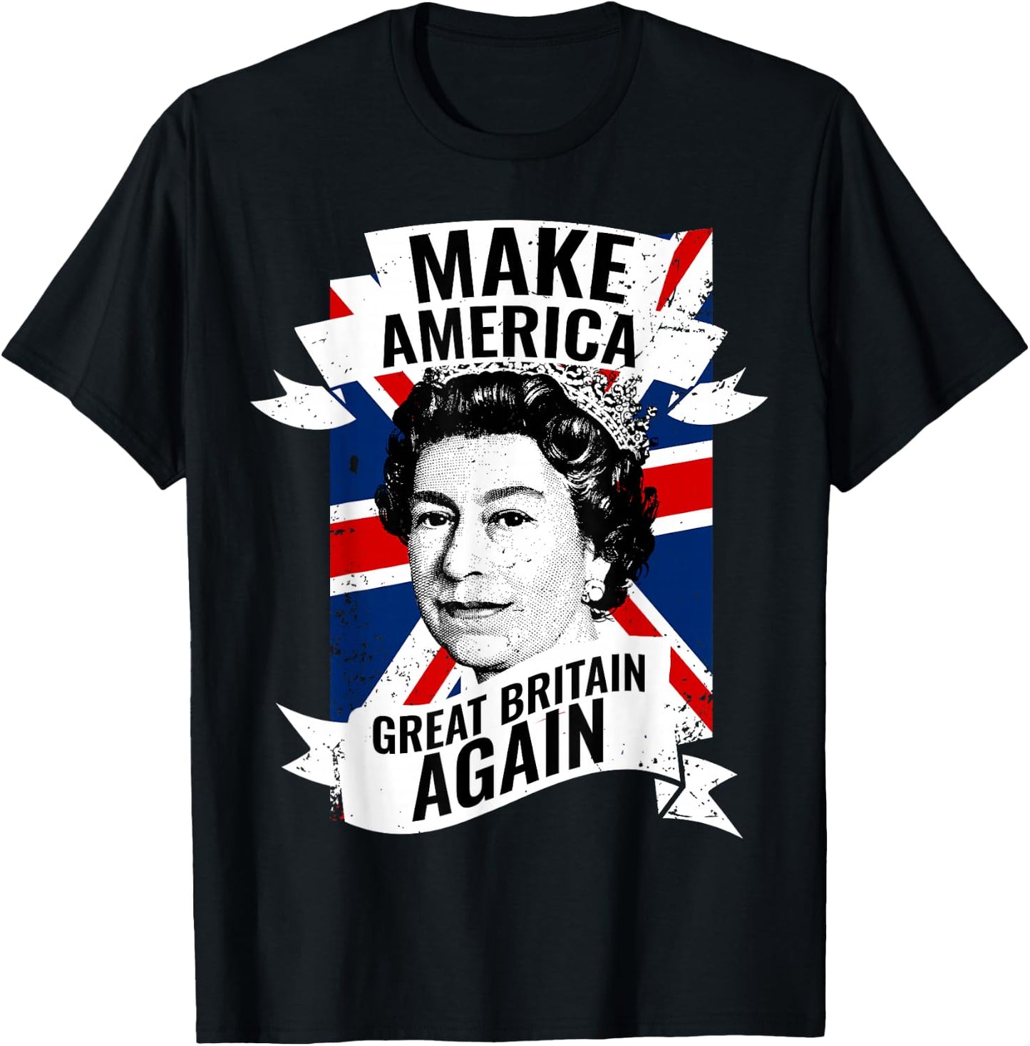 Make America Great Britain Again T-Shirt - T-Shirt | Black