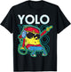 Spongebob SquarePants Yolo Cool Guy T-Shirt - T-Shirt | Black