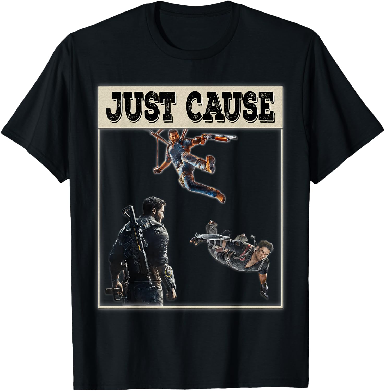 Play Just Cause All Time T-Shirt - T-Shirt | Black