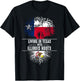 Texas Home Illinois Roots State Tree Flag Love Gift T-Shirt - T-Shirt | Black