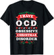 I Have OCD Obsessive Christmas Disorder | XMas T-Shirt - T-Shirt | Black