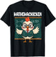 Funny Math Teacher Chicken Mathemachicken Pun T-Shirt - T-Shirt | Black