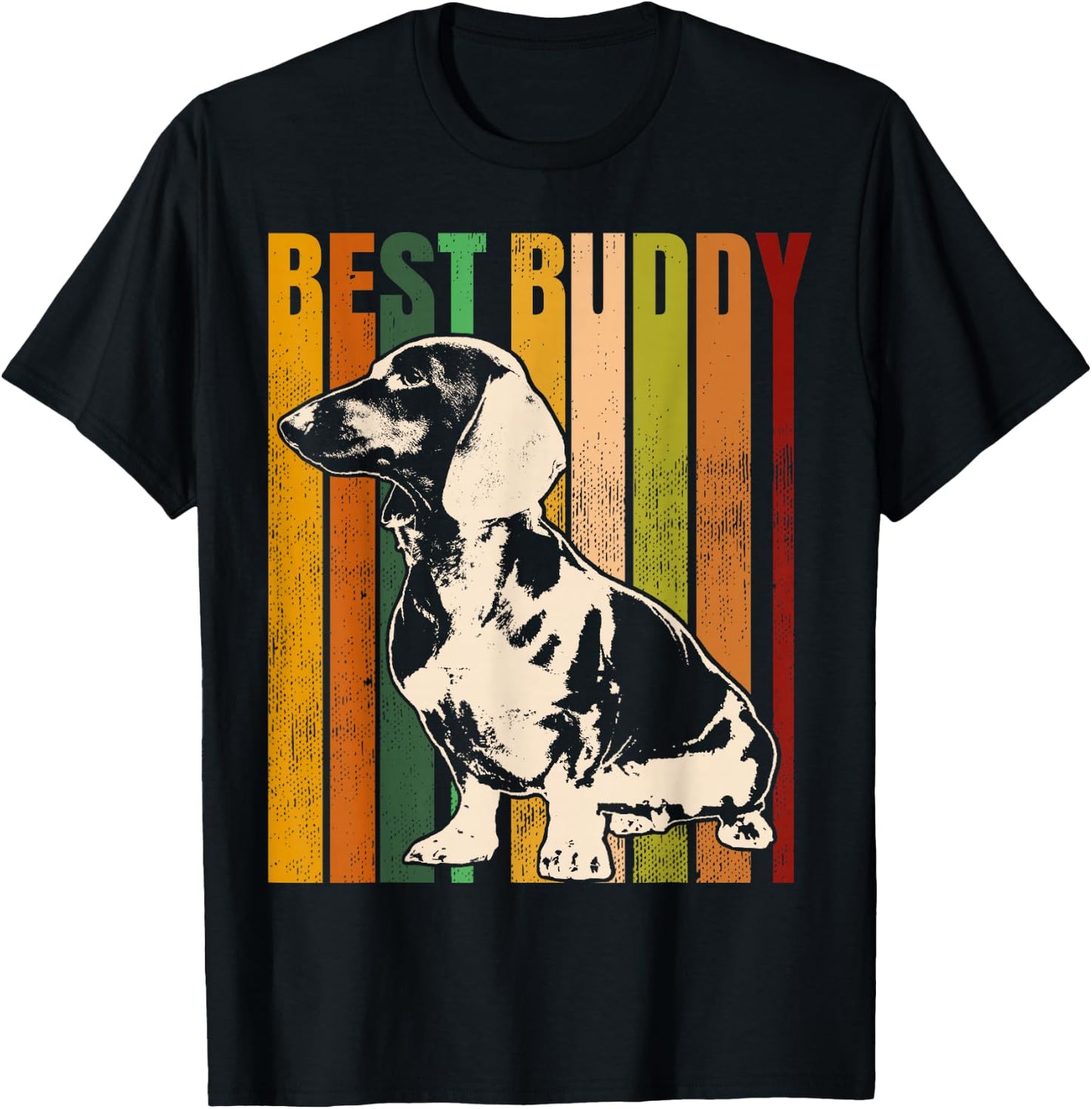 Dachshund Dachshund Teckel T-Shirt - T-Shirt | Black