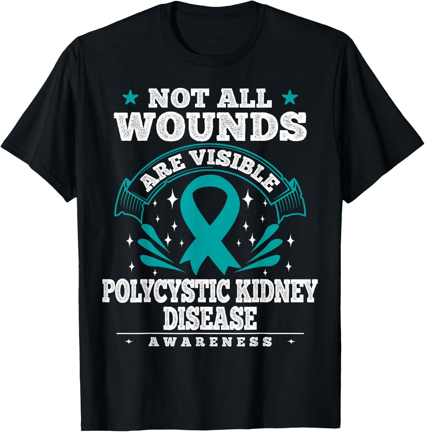 Polycystic Kidney Disease Gift - PKD Awareness T-Shirt - T-Shirt | Black