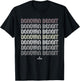 Retro Repeat Donovan Benoit Prospect Baseball Fan Gear T-Shirt - T-Shirt | Black