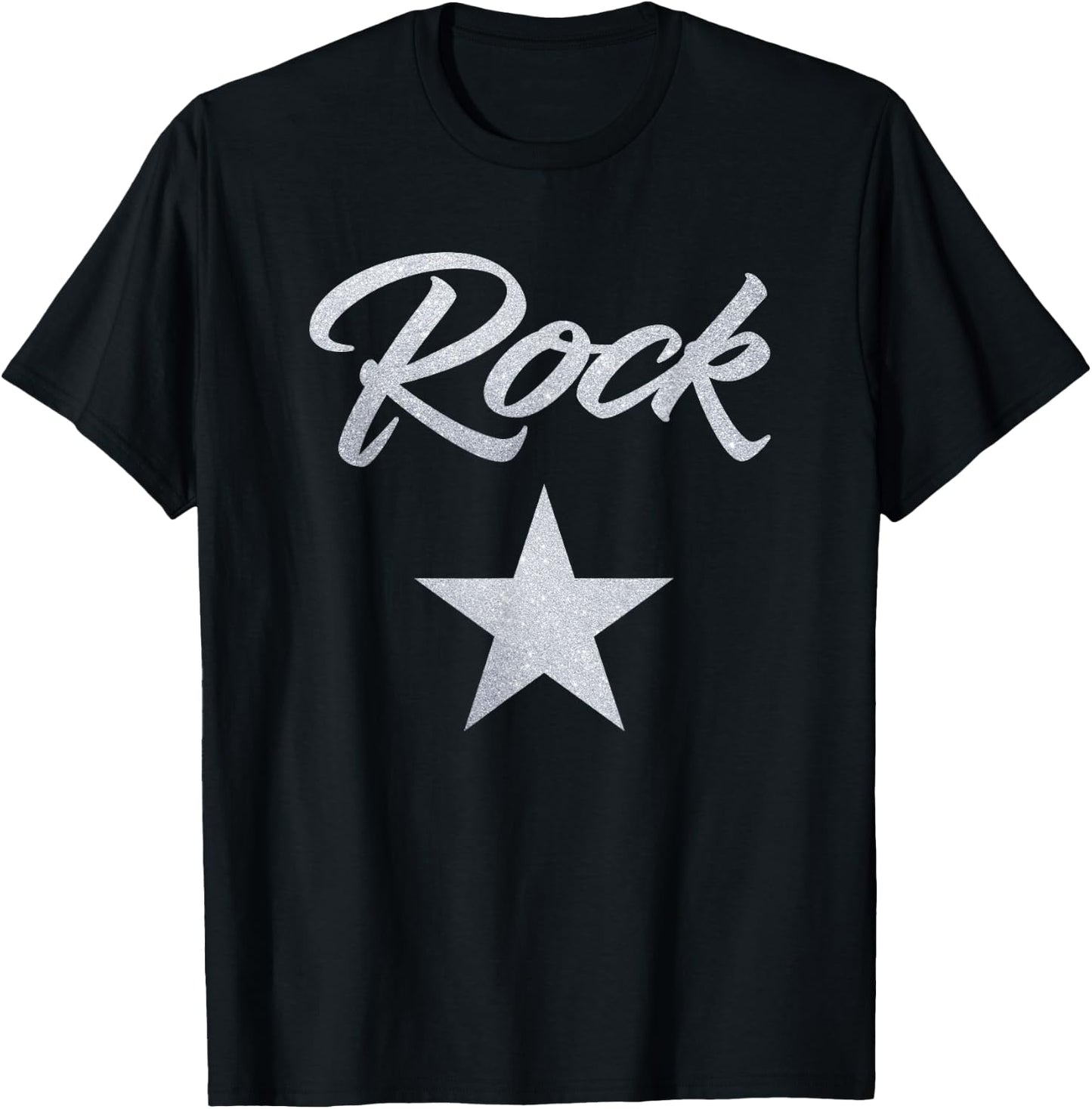 Rock Star Rockstar Large Big Grand T-Shirt - T-Shirt | Black
