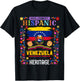 Latin Heritage Venezuelan Flag Outfit idea Kids Venezuela T-Shirt - T-Shirt | Black