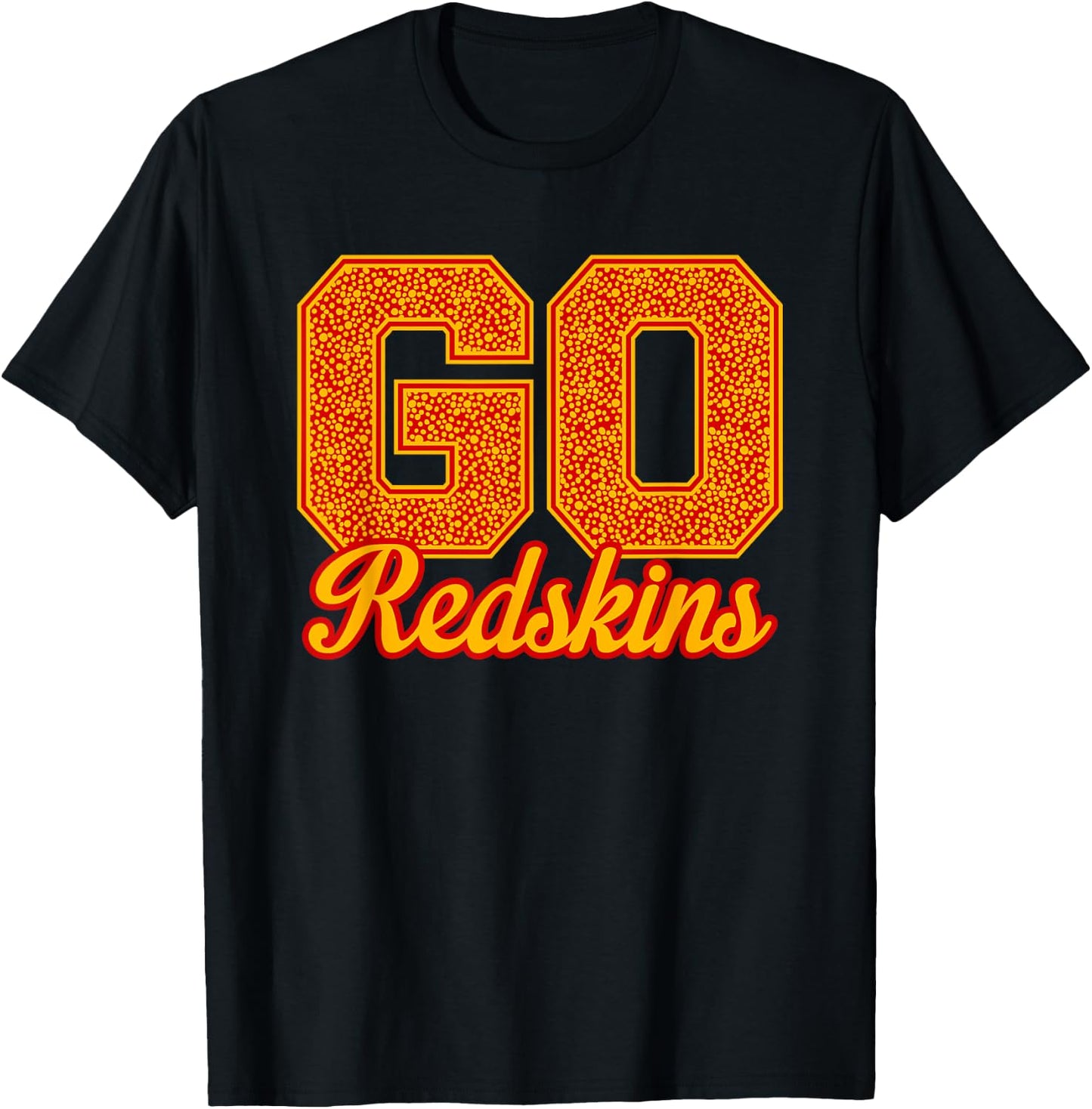 Indian Creek Redskins GO! School Pride T-Shirt - T-Shirt | Black