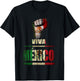 Viva Mexico Cabrones and Christmas Mexico T-Shirt - T-Shirt | Black