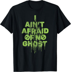 Ghostbusters I ain't afraid of no ghost T-Shirt - T-Shirt | Black