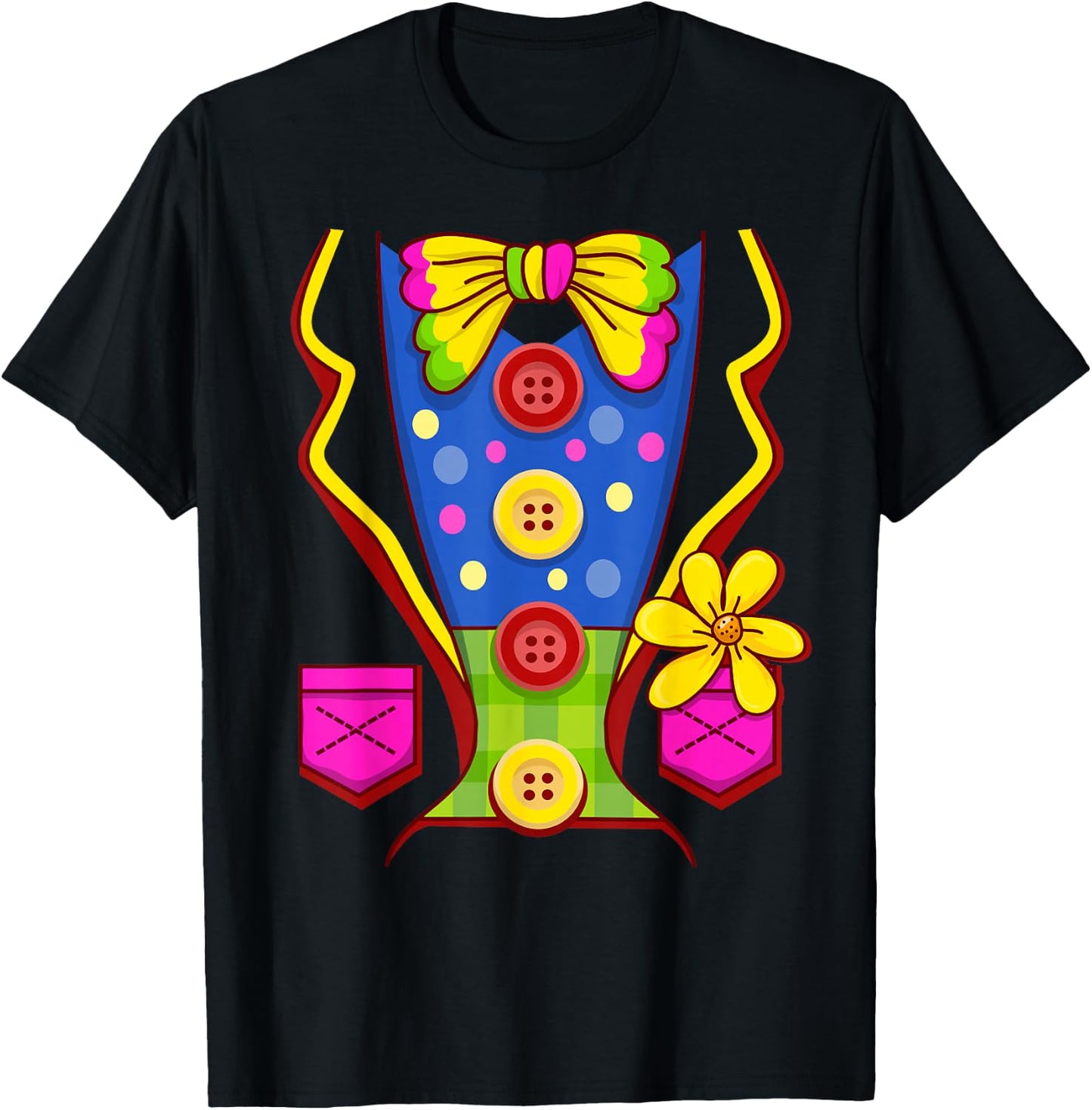 Clown Costume Circus T-Shirt - T-Shirt | Black