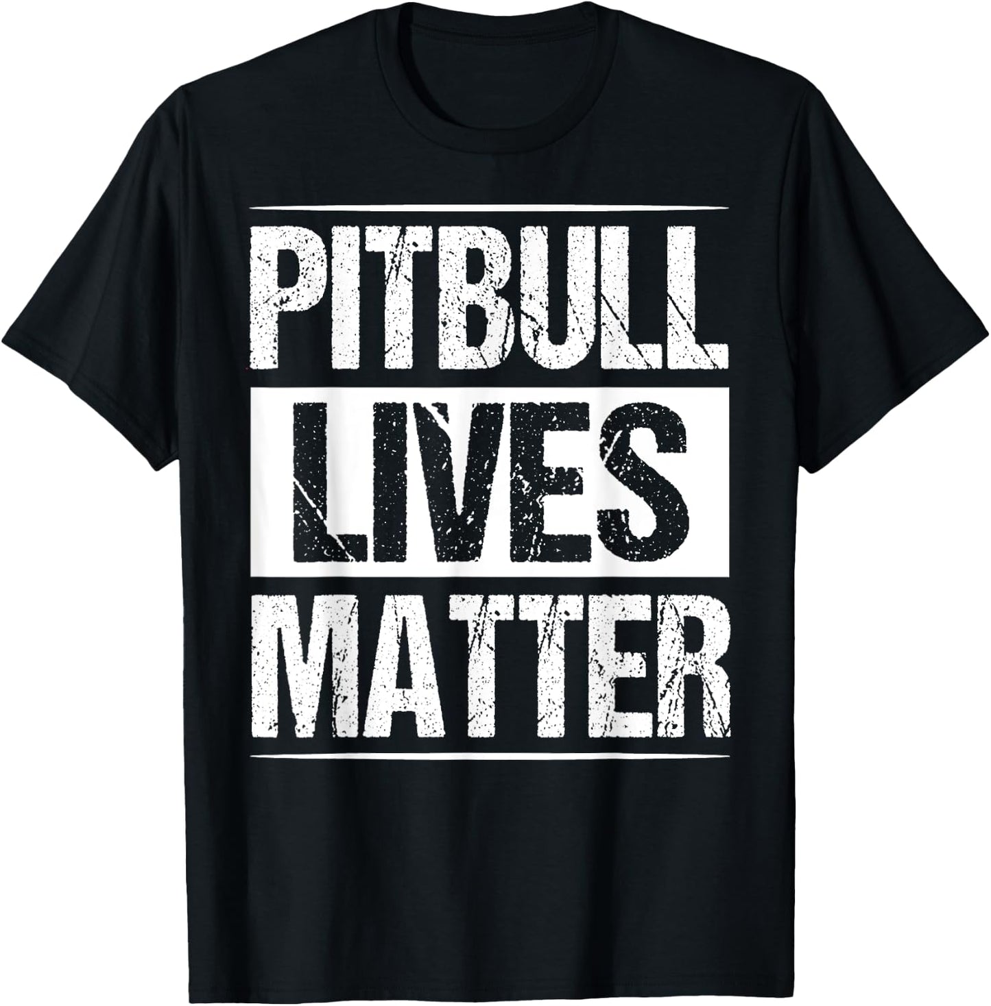 Pitbull Lives Matter Shirt Pit Loverss For Dog Owners Women Kids T-Shirt - T-Shirt | Black