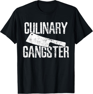 Koch Koch Cooking Culinary Gangster T-Shirt - T-Shirt | Black