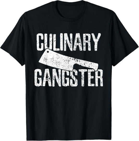 Koch Koch Cooking Culinary Gangster T-Shirt - T-Shirt | Black