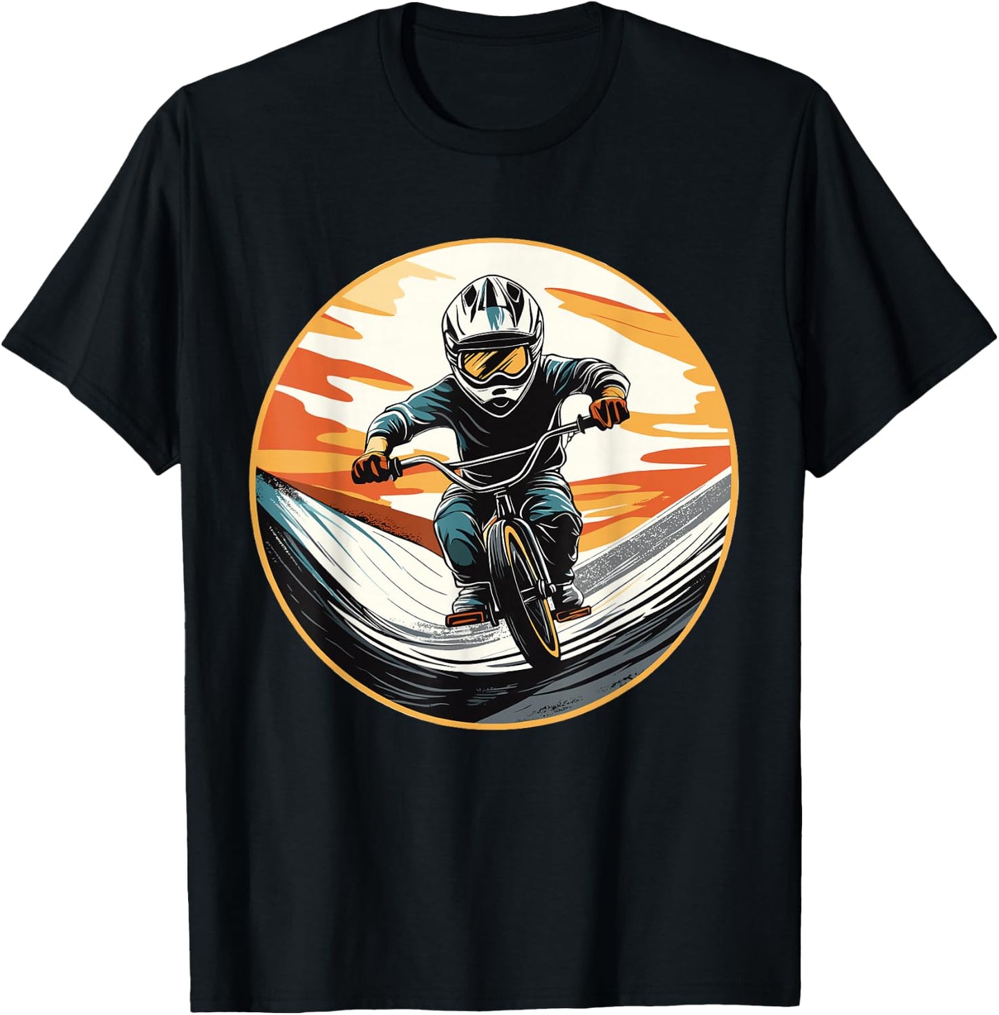 Kids BMX T-Shirt - T-Shirt | Black