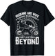Husband And Wife Riding Partners For Life And Beyond Shirt T-Shirt - T-Shirt | Black