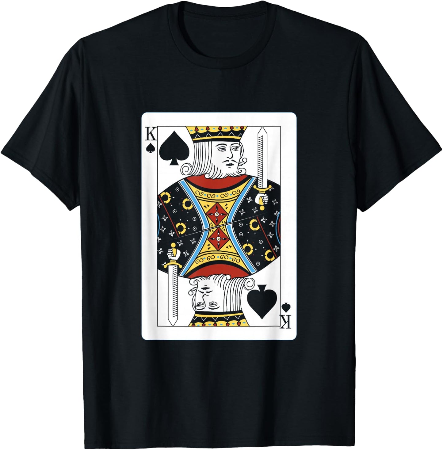 King Of Spades Costume T-Shirt - T-Shirt | Black