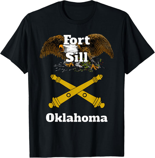 Fort Sill Field Artillery Branch Military Design product T-Shirt - T-Shirt | Black