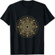 Prana Art Yoga Mandala Sacred Energy Geometry Meditation T-Shirt - T-Shirt | Black