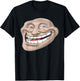 Epic Troll Face | Realistic Design Dank Meme T-Shirt - T-Shirt | Black