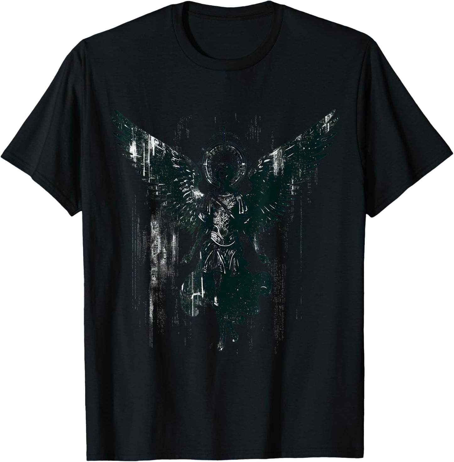 St Michael Archangel T-Shirt - T-Shirt | Black