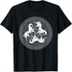 Celtic Epona Knot Ring with Horses T-Shirt - T-Shirt | Black