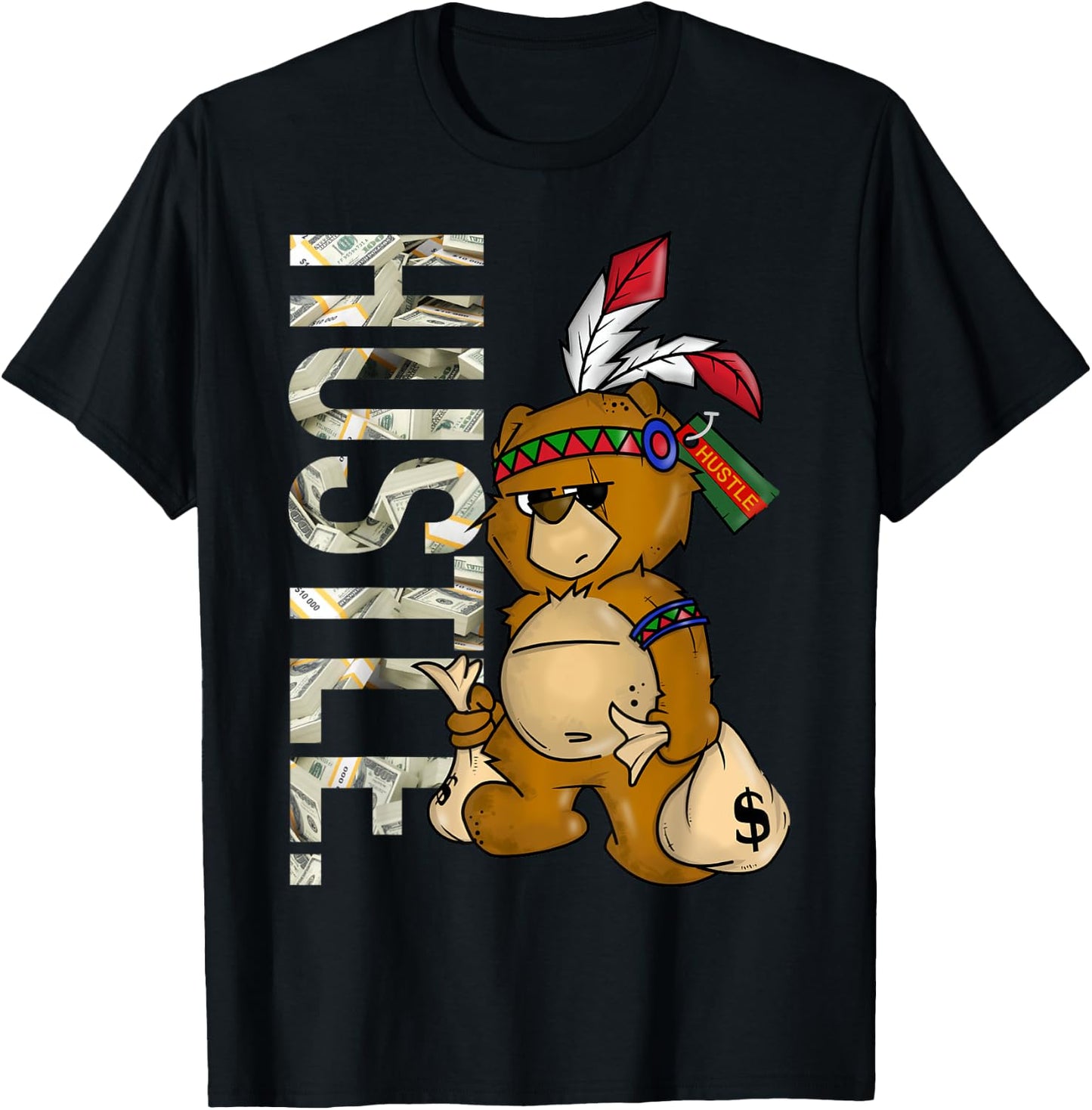 Hustle T-Shirt - T-Shirt | Black