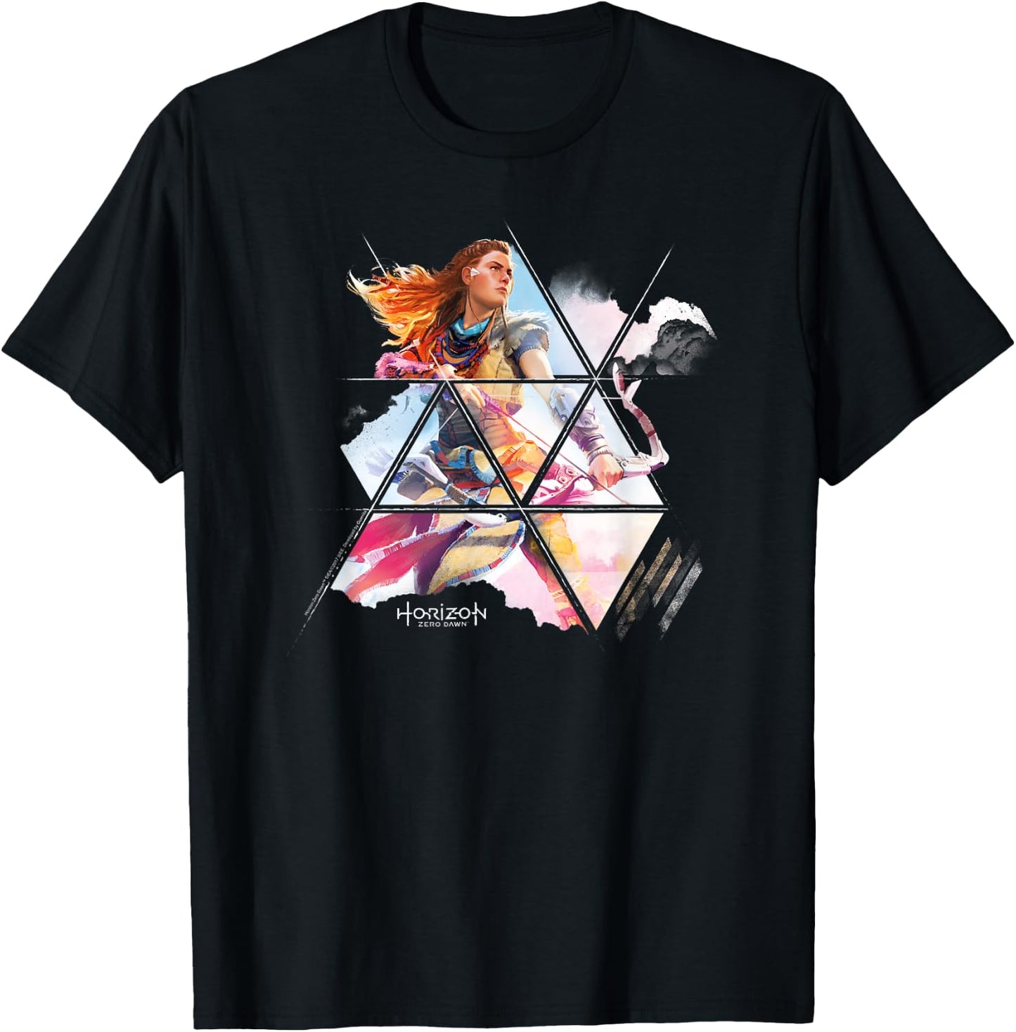 Horizon Zero Dawn Aloy Hunting T-Shirt - T-Shirt | Black