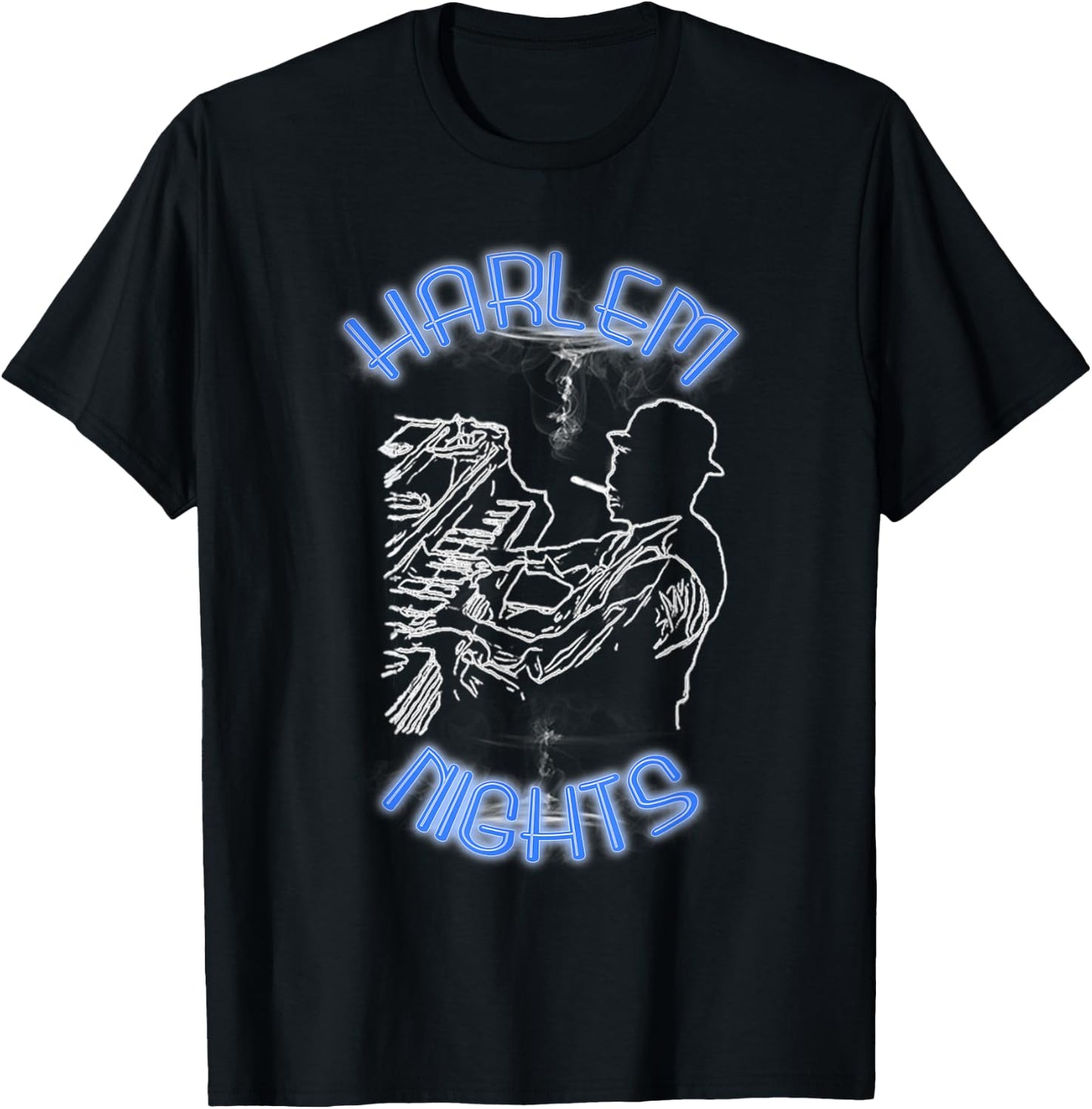 Harlem Nights T Shirt T-Shirt - T-Shirt | Black