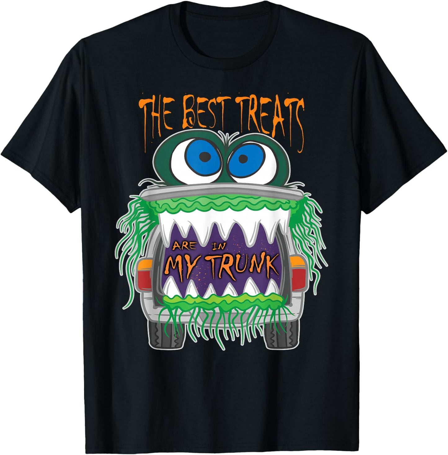 Halloween Trunk or Treat Funny Monster Trunk Shirt T-Shirt - T-Shirt | Black