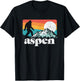 Aspen Colorado Bigfoot Mountains T-Shirt - T-Shirt | Black