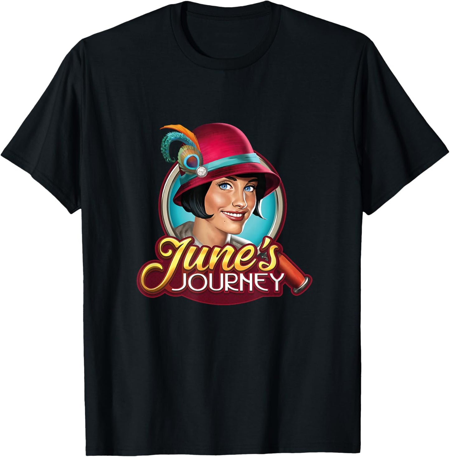 June's Journey 'Color June' T-Shirt - T-Shirt | Black