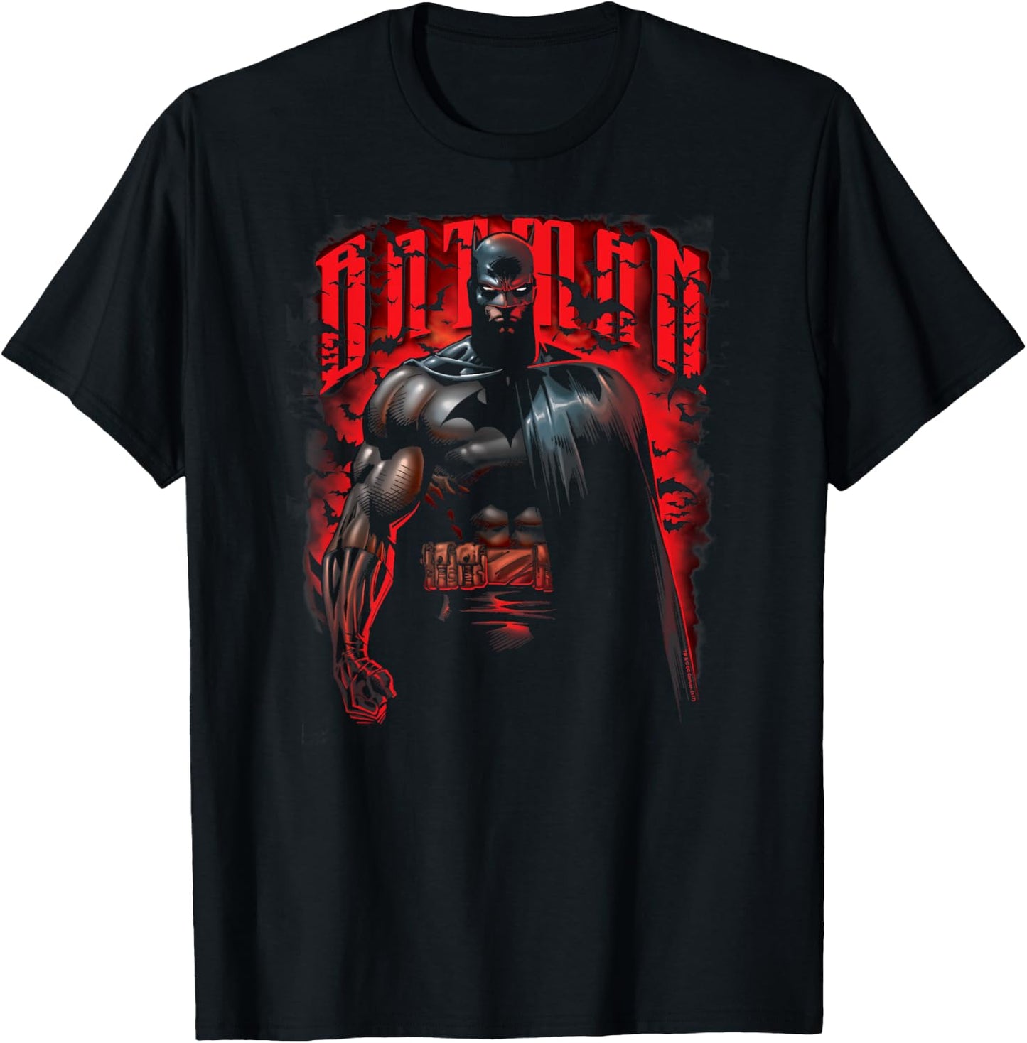 Batman Red Knight T-Shirt - T-Shirt | Black