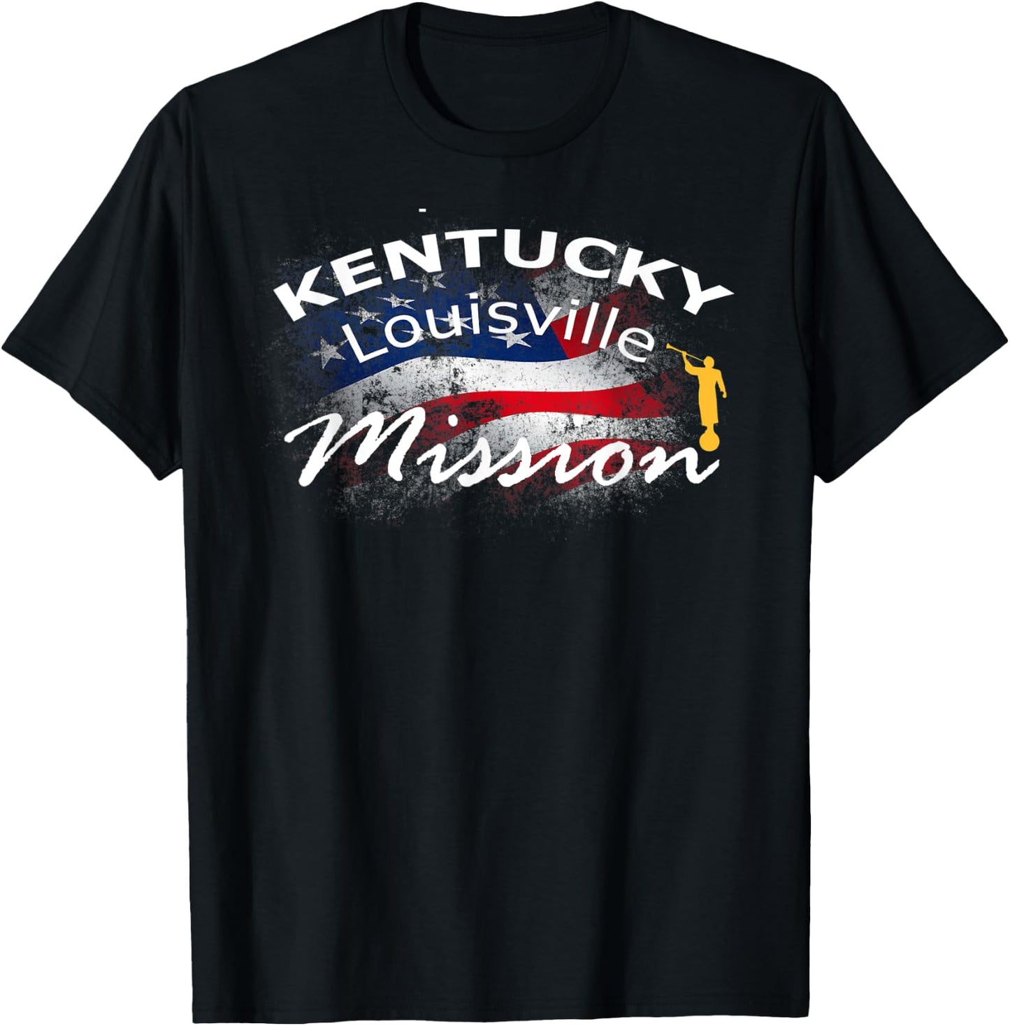 Kentucky Louisville Mormon LDS Mission Missionary Gift T-Shirt - T-Shirt | Black