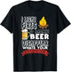Camping Shirt I Light Fires and Make Beer Disappear T-Shirt - T-Shirt | Black
