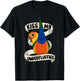 Kiss My Parrot Underfluffies I Jenday Conure T-Shirt - T-Shirt | Black