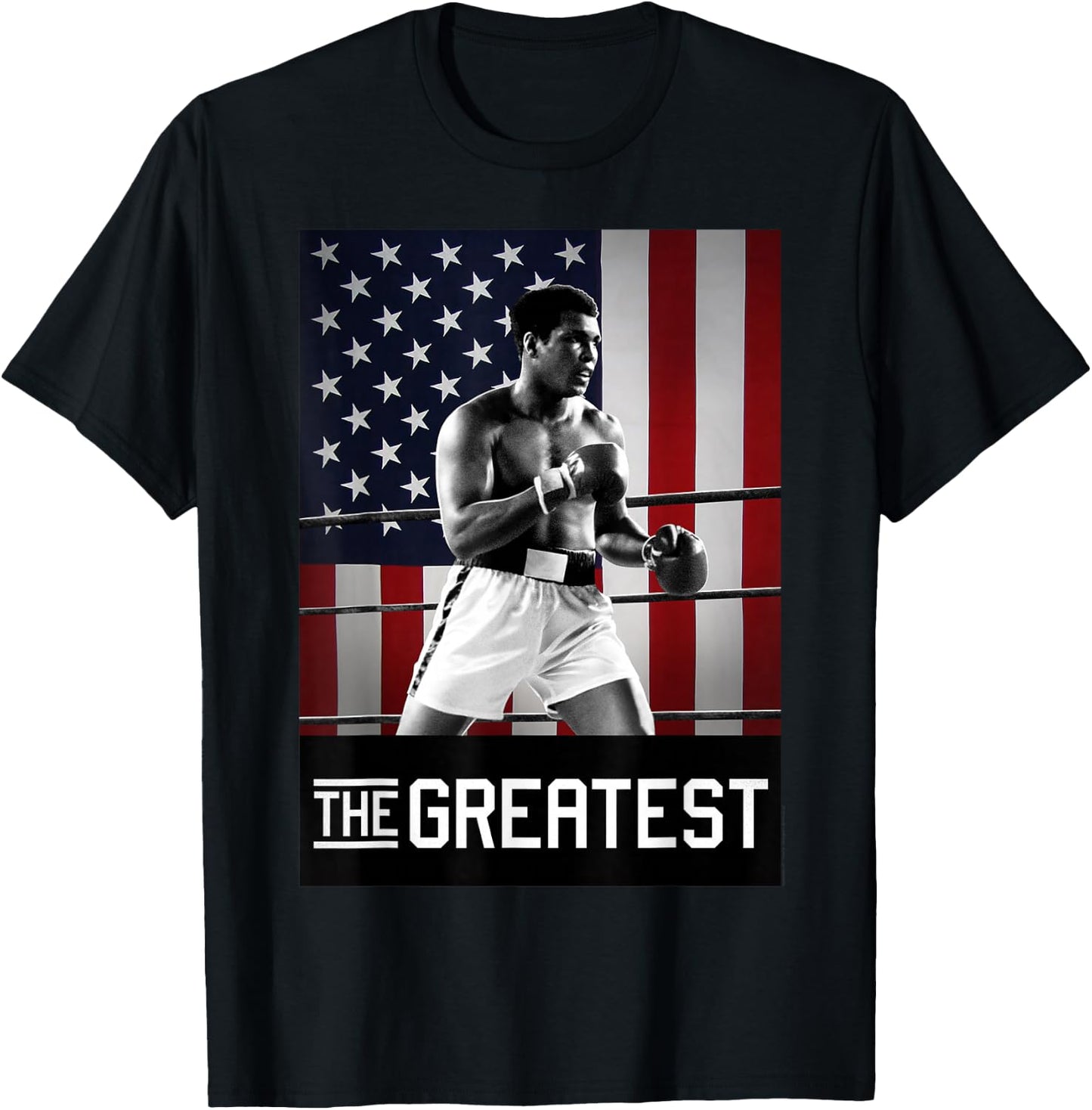 Muhammad Ali American Legend T-Shirt - T-Shirt | Black