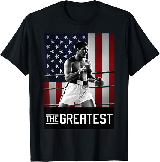 Muhammad Ali American Legend T-Shirt - T-Shirt | Black
