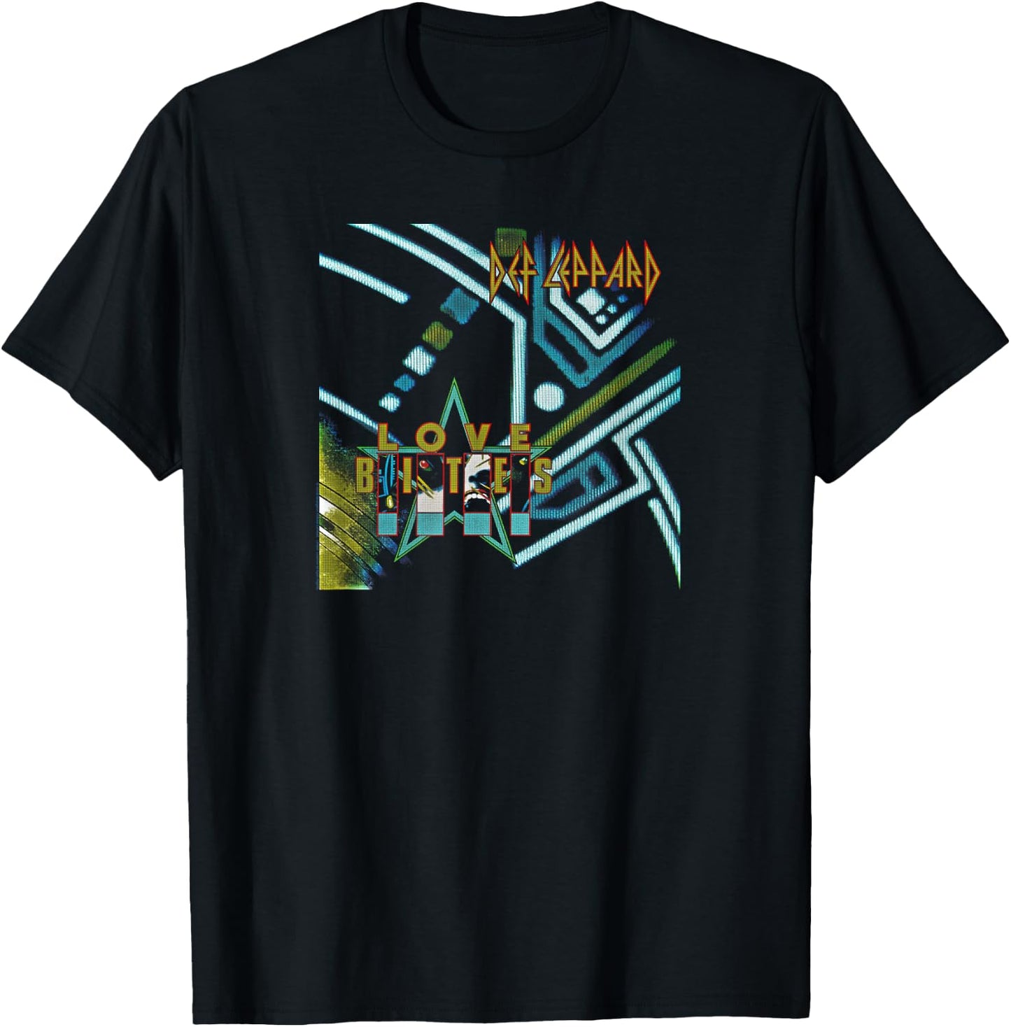 Def Leppard - Love Bites T-Shirt - T-Shirt | Black