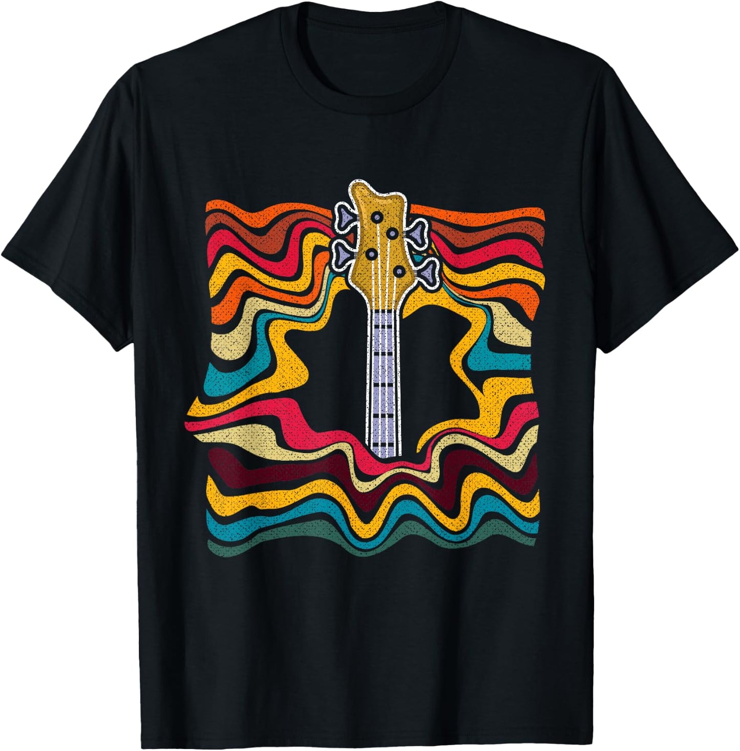 Bass Guitar T-Shirt - T-Shirt | Black