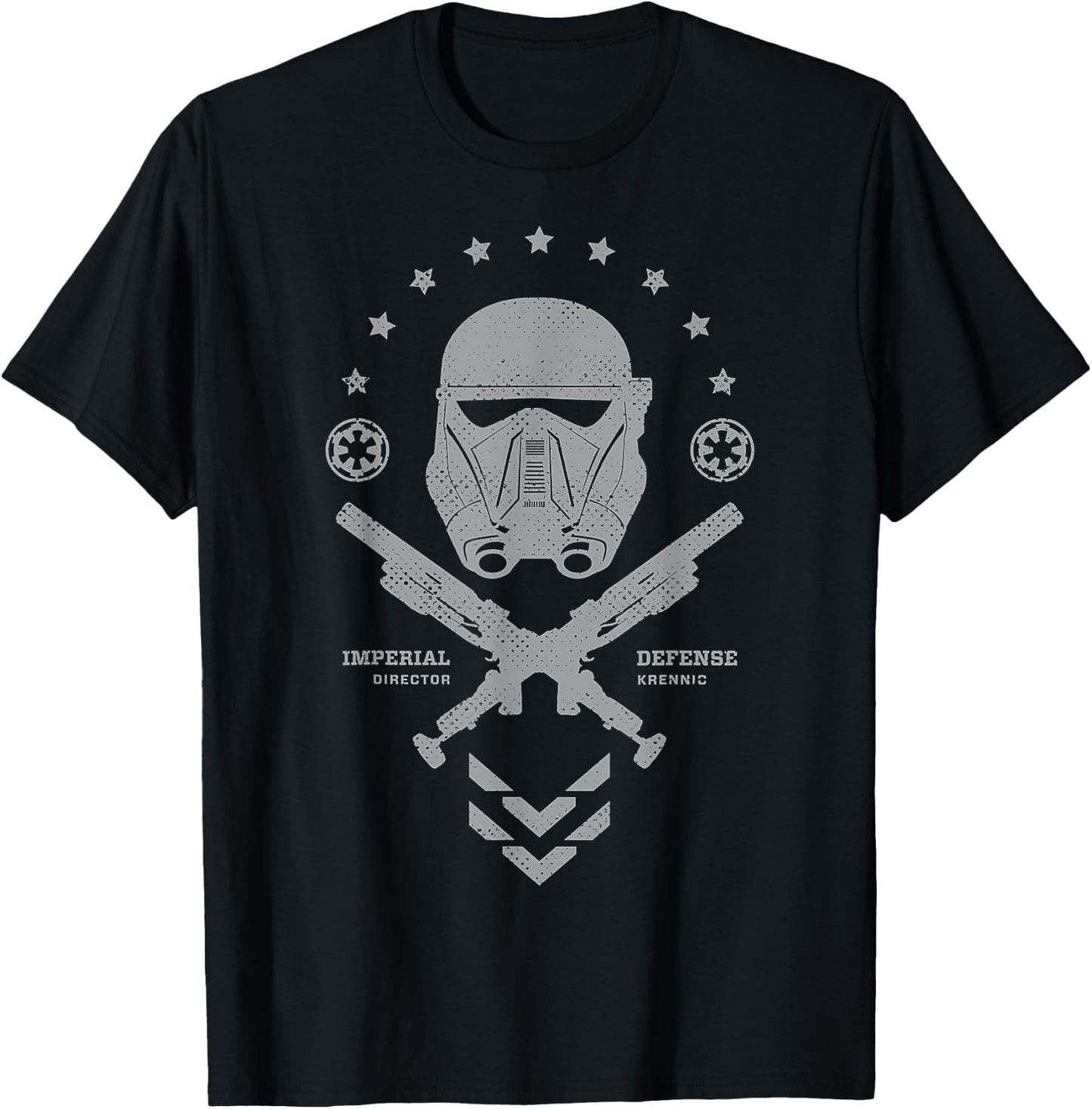 Star Wars Rogue One Death Trooper Imperial Defense T-Shirt - T-Shirt | Black